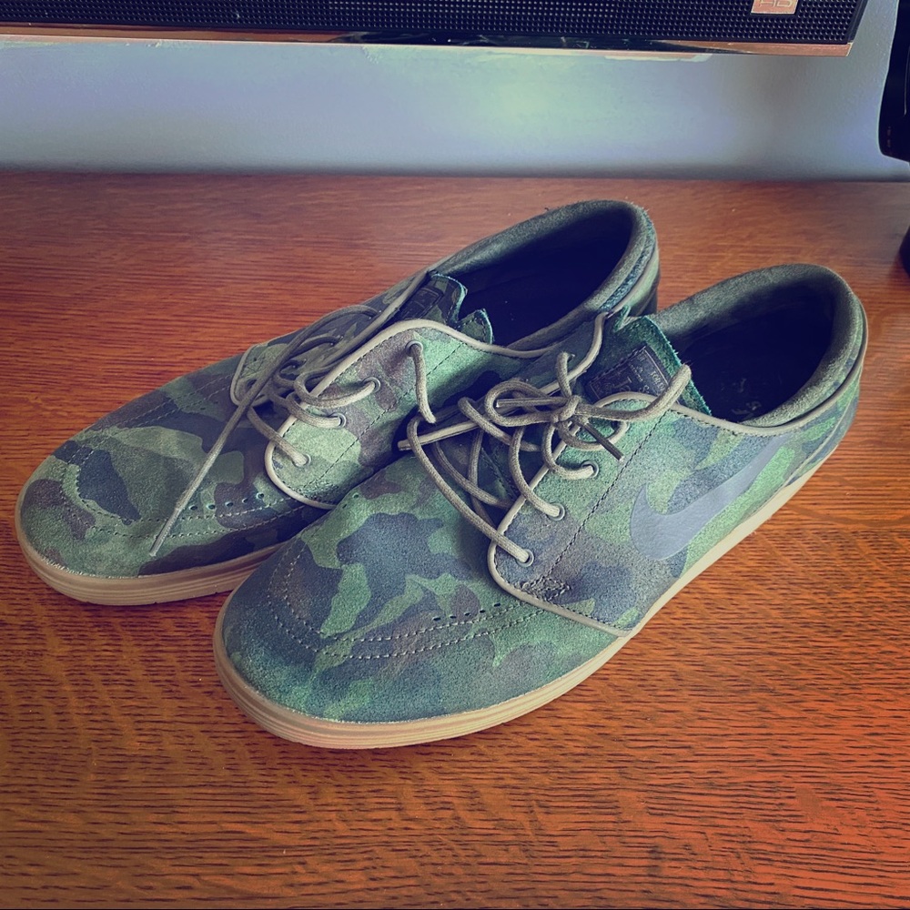 Camo Nike SB Stefan Janoski Sneakers